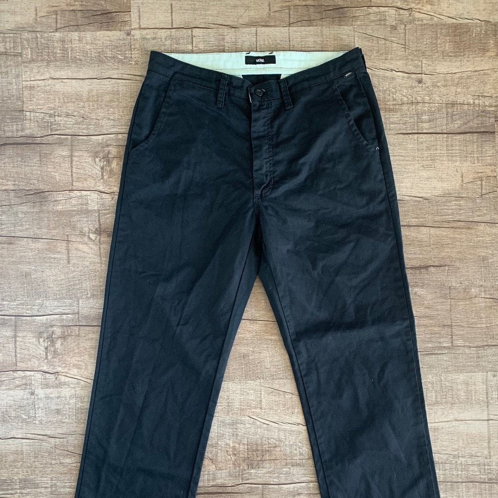 Vans Black Chino Pants - Size 34